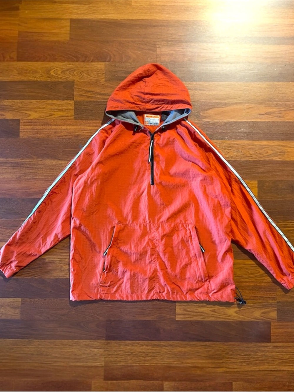 Vintage Bugle Boy Authentics 1/4 Zip Hooded Survival Appreal